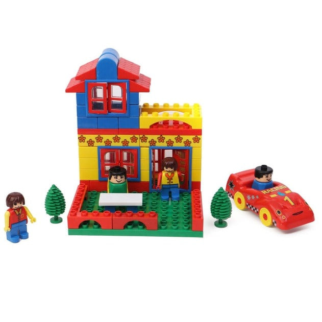 Kinder Blocks Garden House (Building Blocks Set) – 104 Pieces