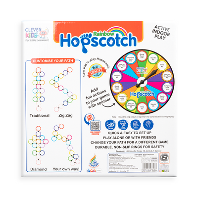 Hopscotch Rainbow (Active Indoor Play)