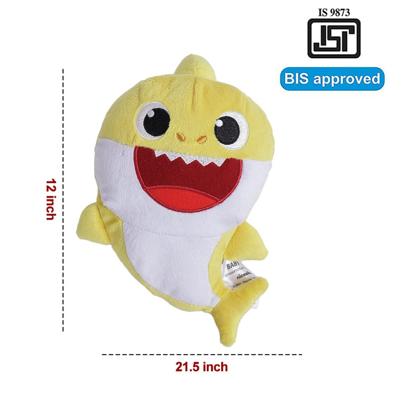 Baby Shark Plush Toy with Light & Music (1-3 Years)