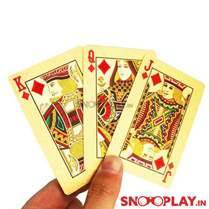 Gold Plated Luxury Playing Cards