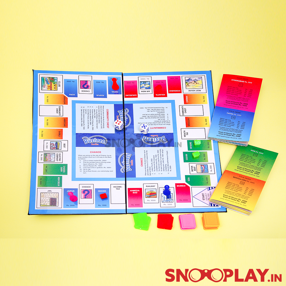 Buy Business India Board Game Family Game on Snooplay Online India ...