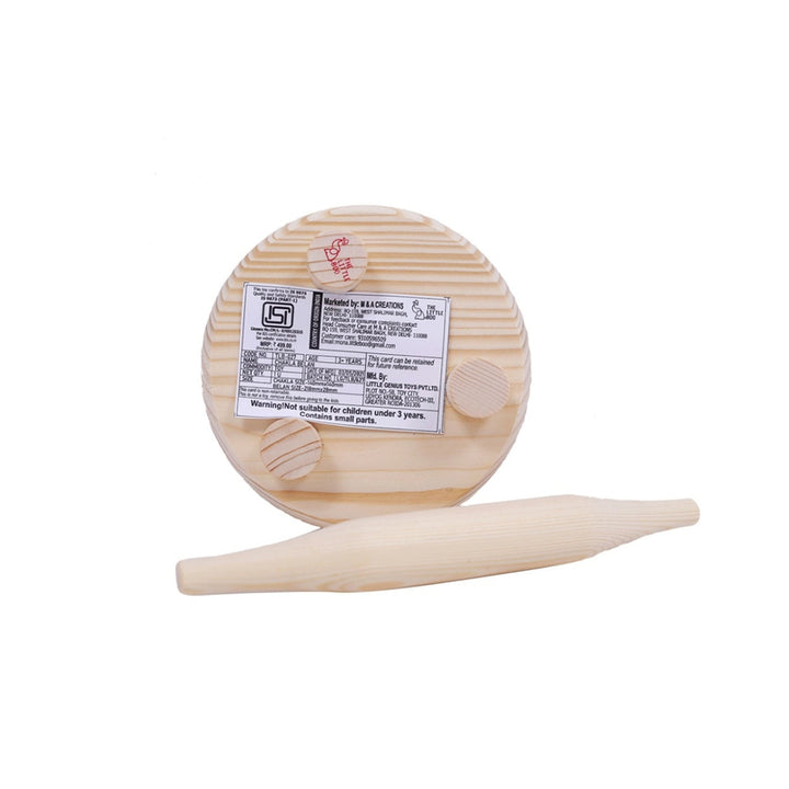 Wooden Chakla Belan Toy for Kids