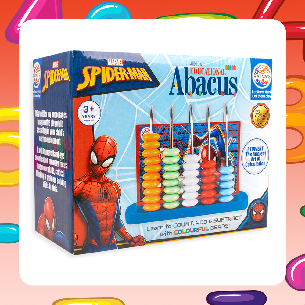 Spider-man Educational Abacus Junior