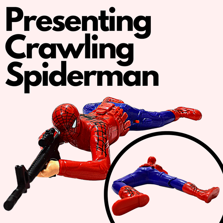 Crawling Spiderman Toys | Crawling Toy | Big in Size (14 Inch)