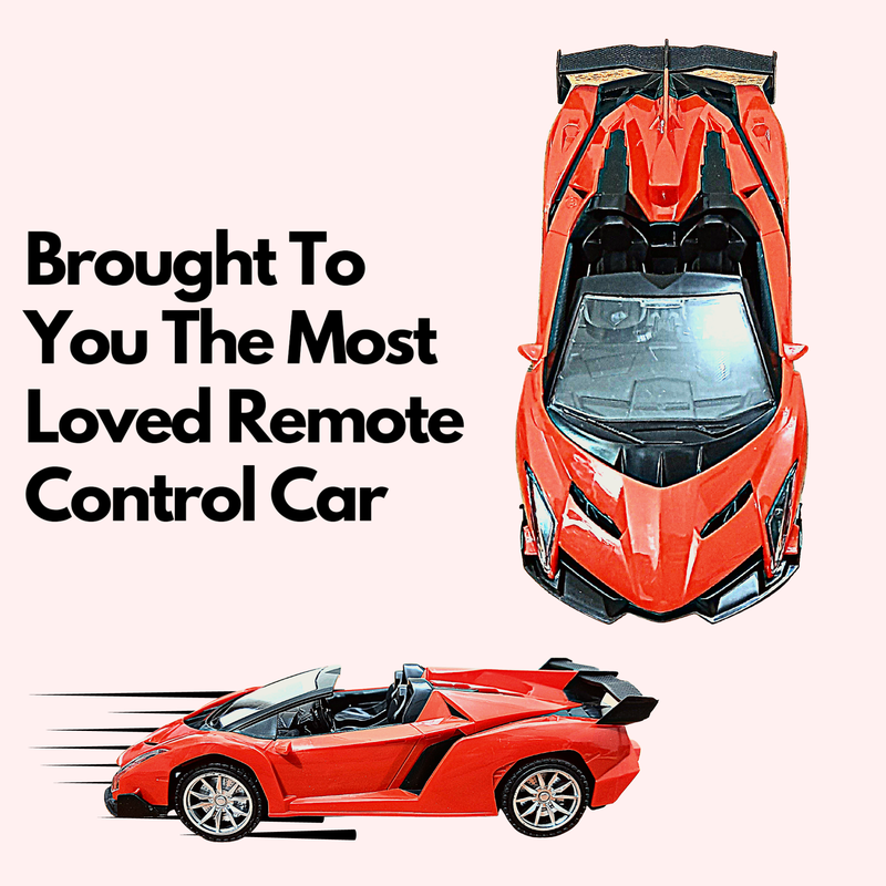 High Speed Remote Control Car Lamborgini (Red Big RC Car)