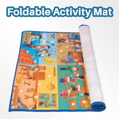 Our Helpers Educational Activity Mat