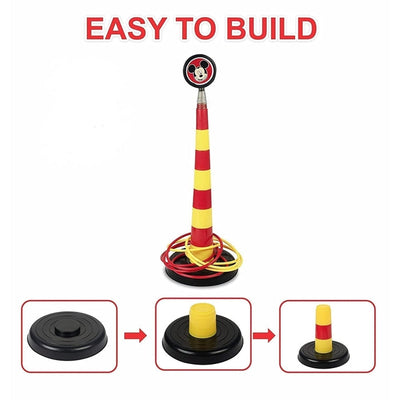 Kids Mickey Mouse Stacking Ring Toss Throw Game