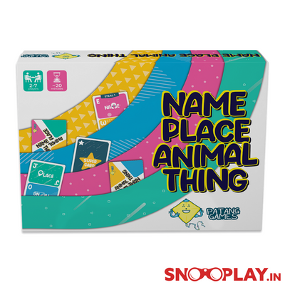 Name Place Animal Thing (Cards Game)