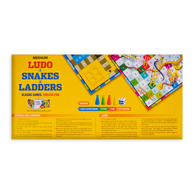 Ludo And Snake & Ladder ( Medium )