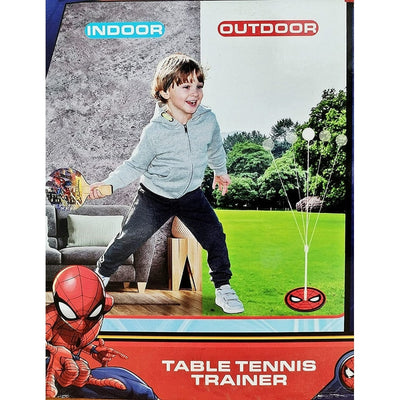 Spider Table Tennis Trainer Toy Ping Pong Paddle Set for Kids Indoor & Outdoor Game for Children Fun Activity Portable-Multicolor
