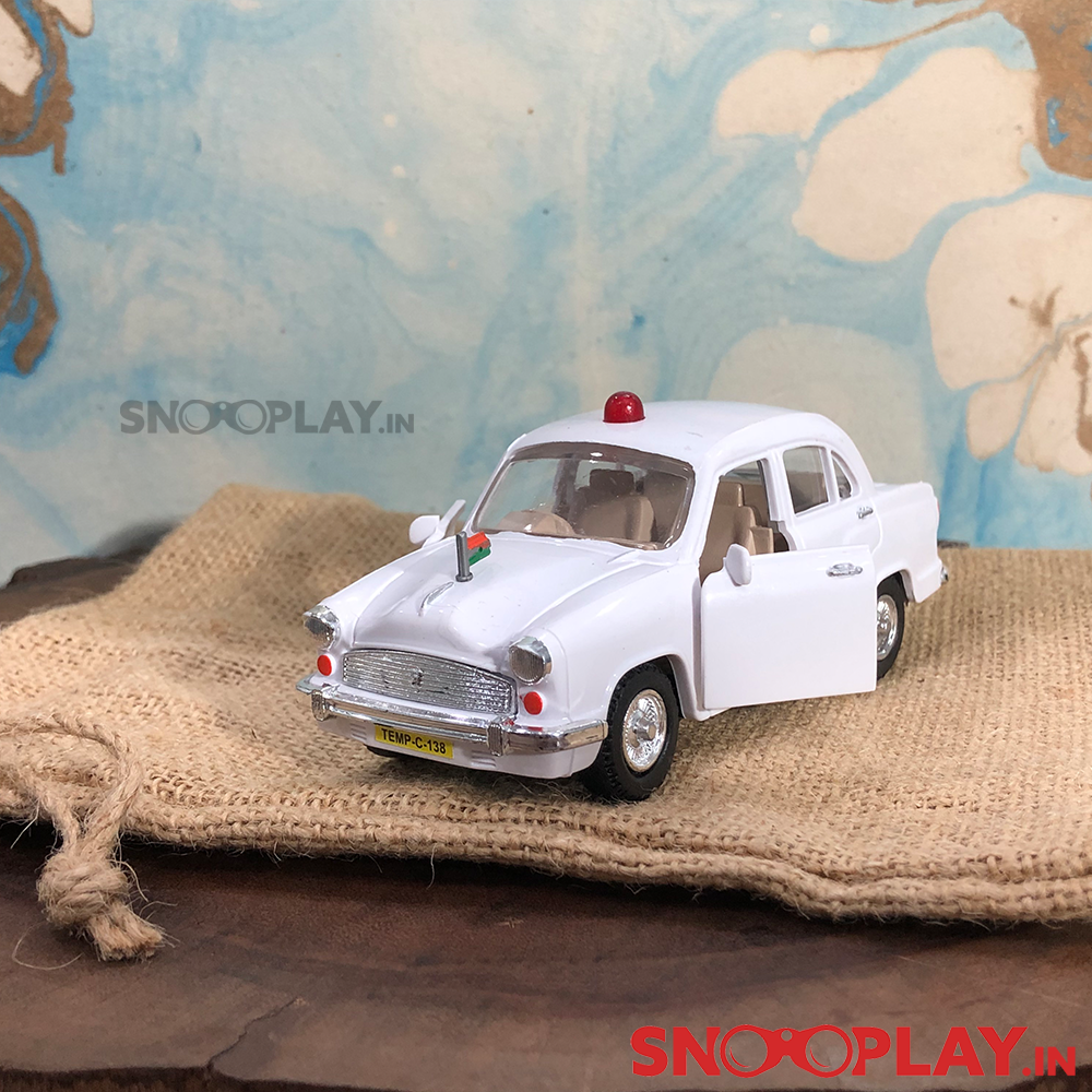 Ambassador VIP Miniature Model Toy Car (Openable Doors)