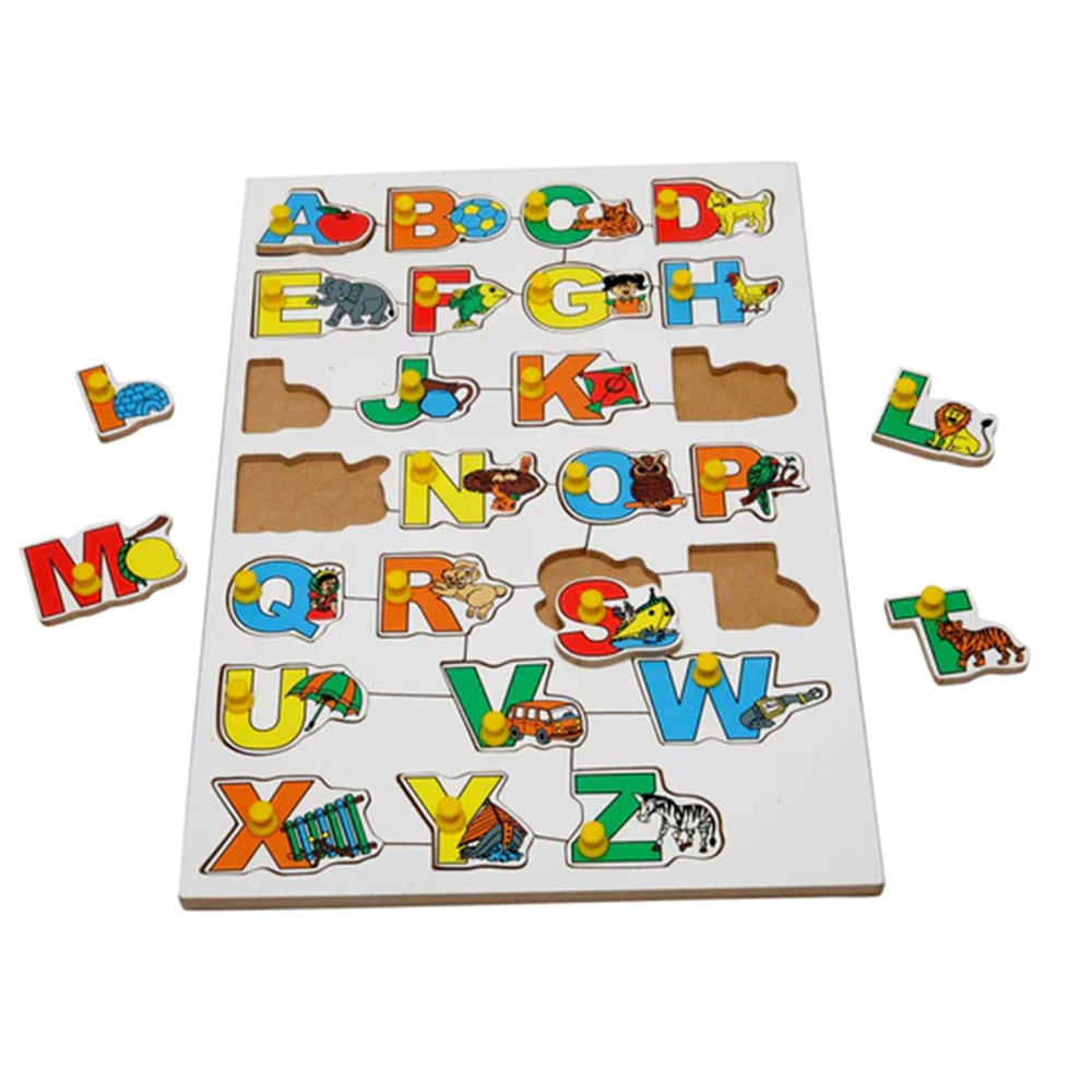 Wooden Alphabet Puzzle for Kids