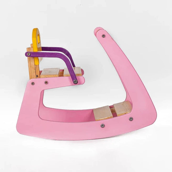 Sleigh Rocker & Wooden Chair - Small (9 Months - 2 Years)