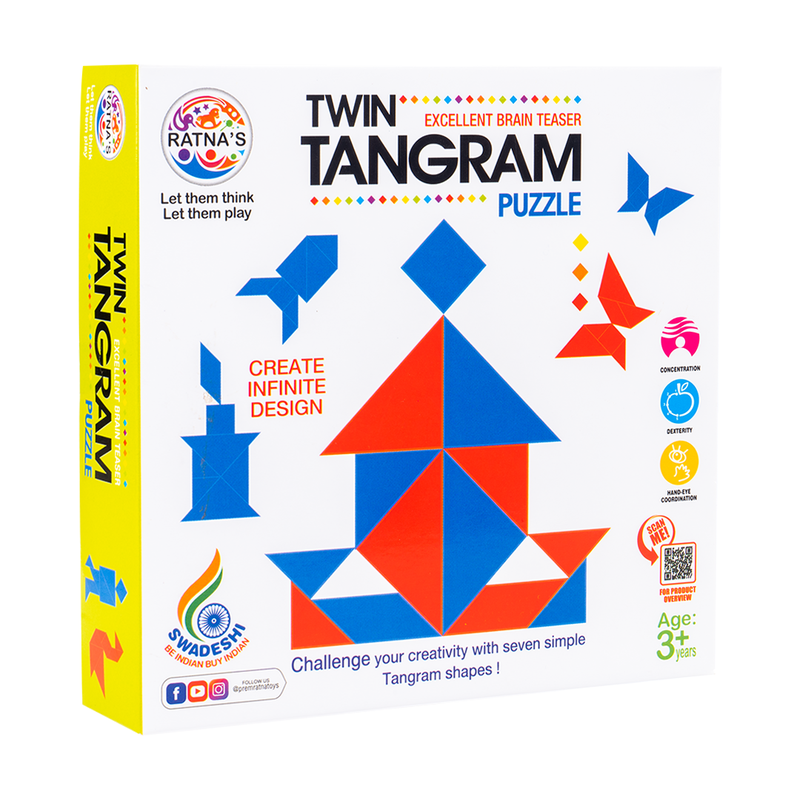 Twin Tangram Puzzle