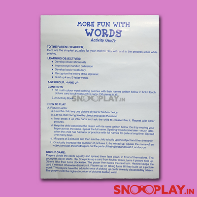 More Fun with Words Jigsaw Puzzle