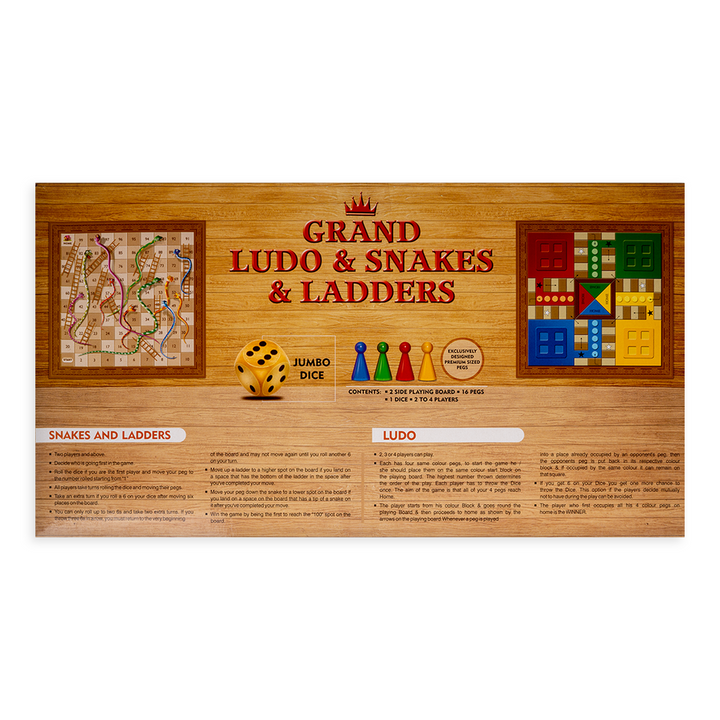 Ludo And Snake & Ladder ( Grand )