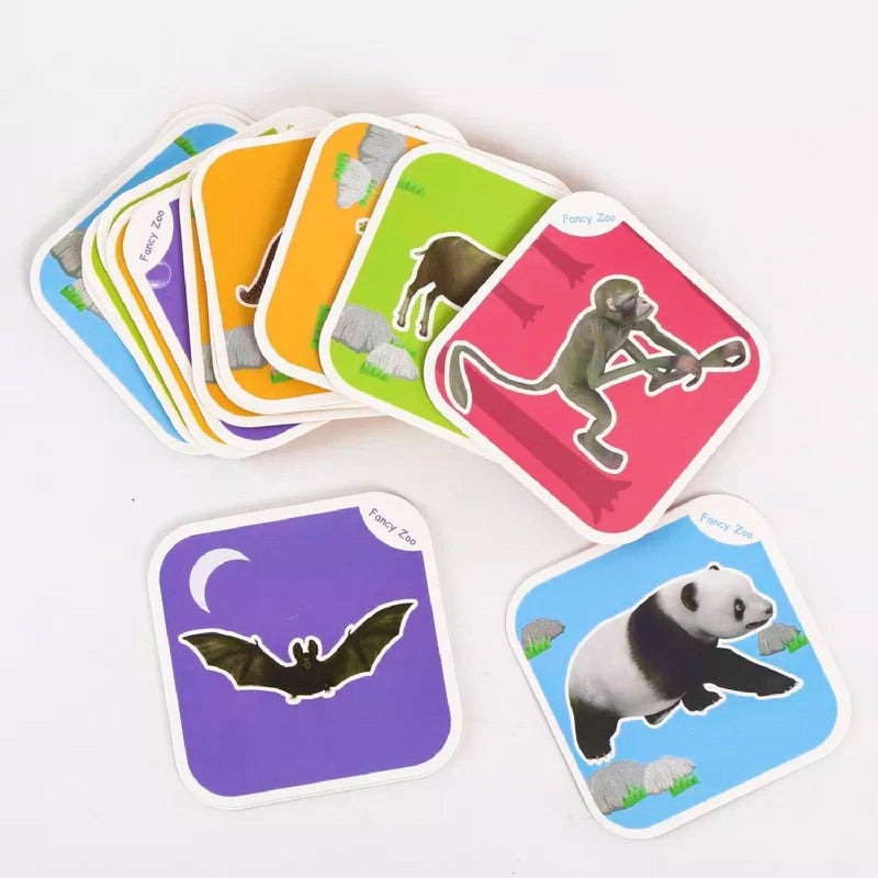 Educational Animal Flash Card Game 4D Augmented Reality Learning Toy - HelloKidology