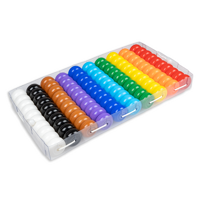 Rainbow Jumbo Beads