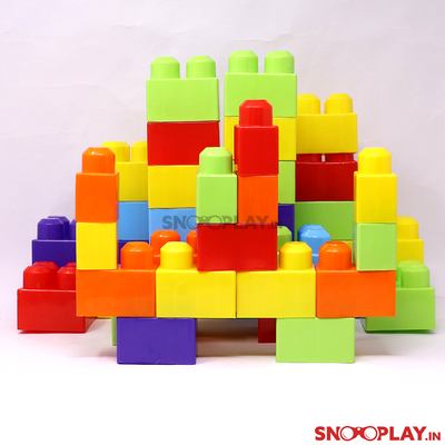 Big Builder Set 4 Big Blocks For Kids- (48 Pieces)