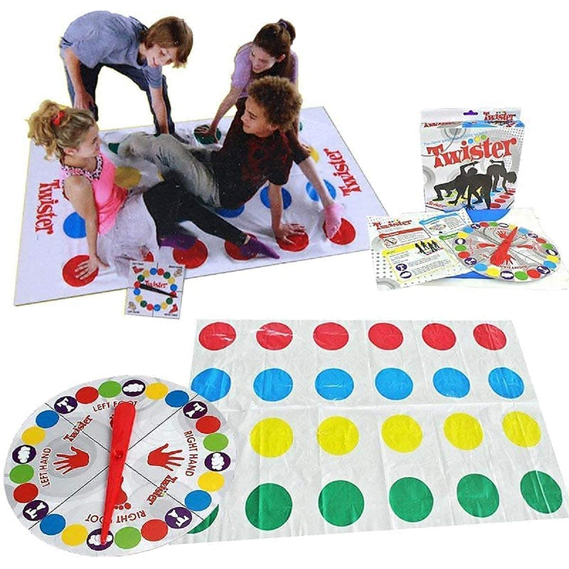 Twister Classic Floor Game - Multicolor (6-10 Years)