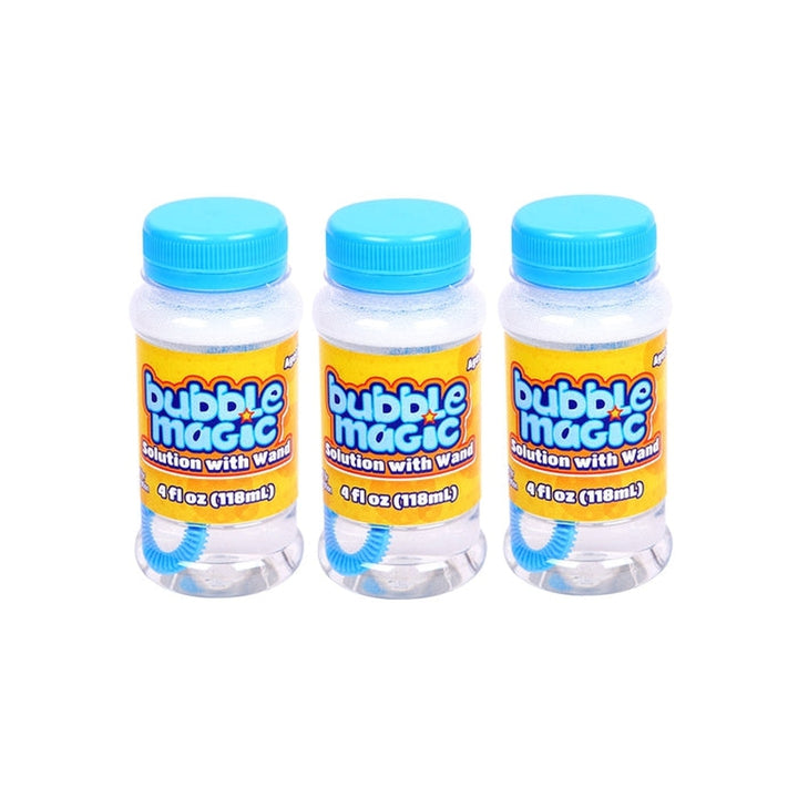 Bubble Magic 118 ML Solution with wand 3 Pack