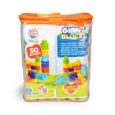 Giant Blocks (50 Pcs) - Building Block Set