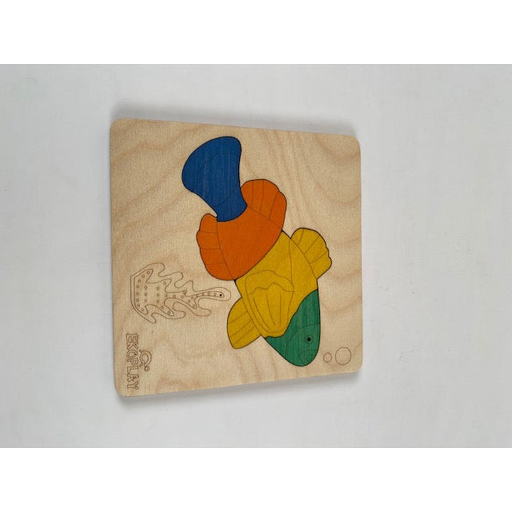 Wooden Fish in a Pond Puzzle (1-2 Years)