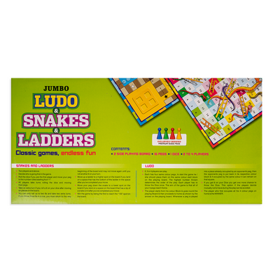 Ludo And Snake & Ladder ( Jumbo )