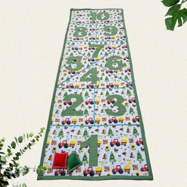 Farm Hopscotch Mat (2-10 Years)