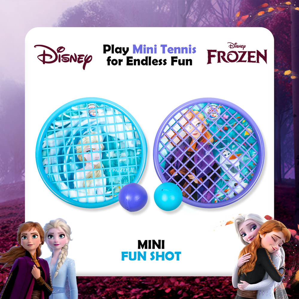 Mini Fun Shot Hand Tennis Frozen II