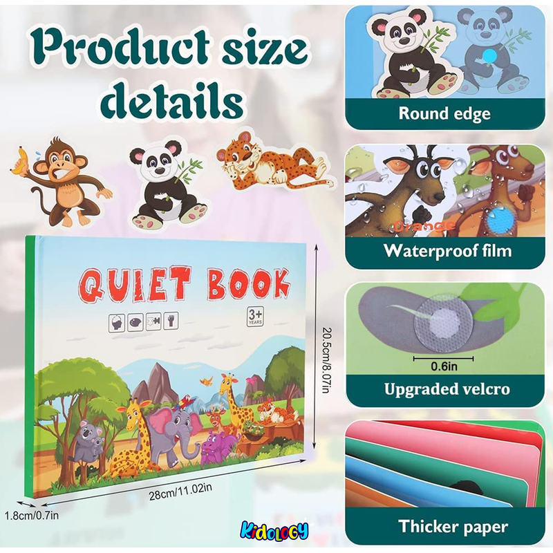 Busy Book for Kids - Activity Book (Assorted Designs)