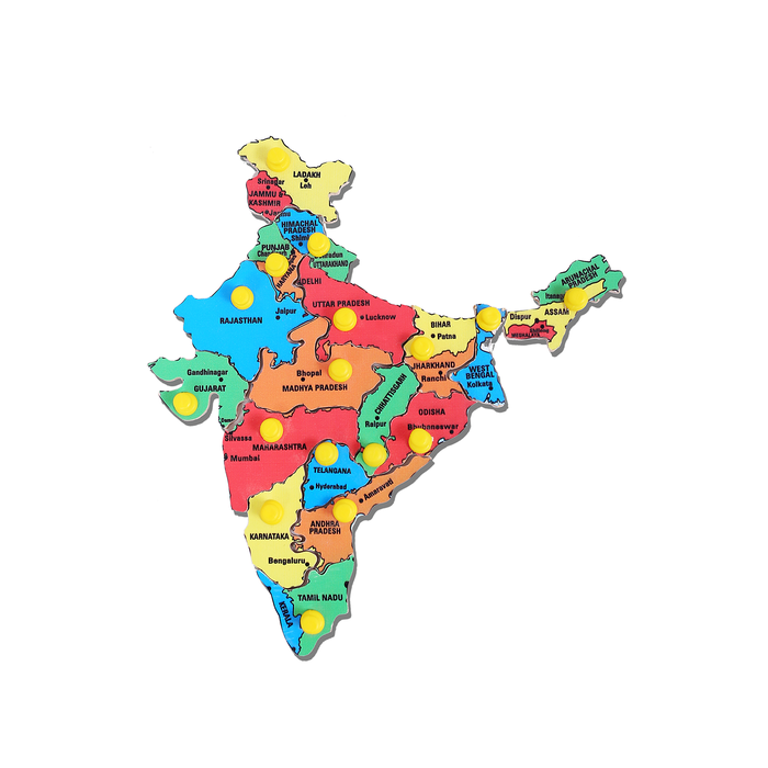 Wooden India Map Puzzle