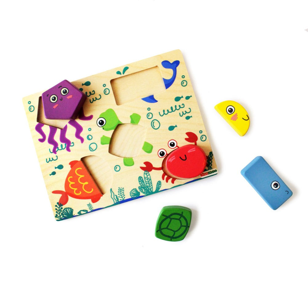 Under the Sea Shape Puzzle Set