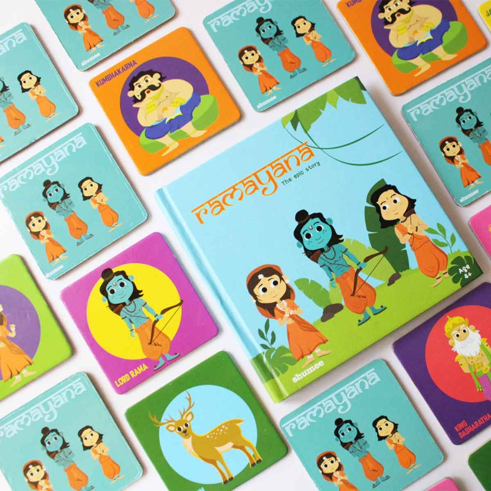 Ramayana Memory Game and Book