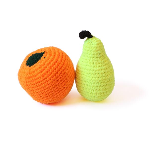 Crochet Fruits Soft Toy Set