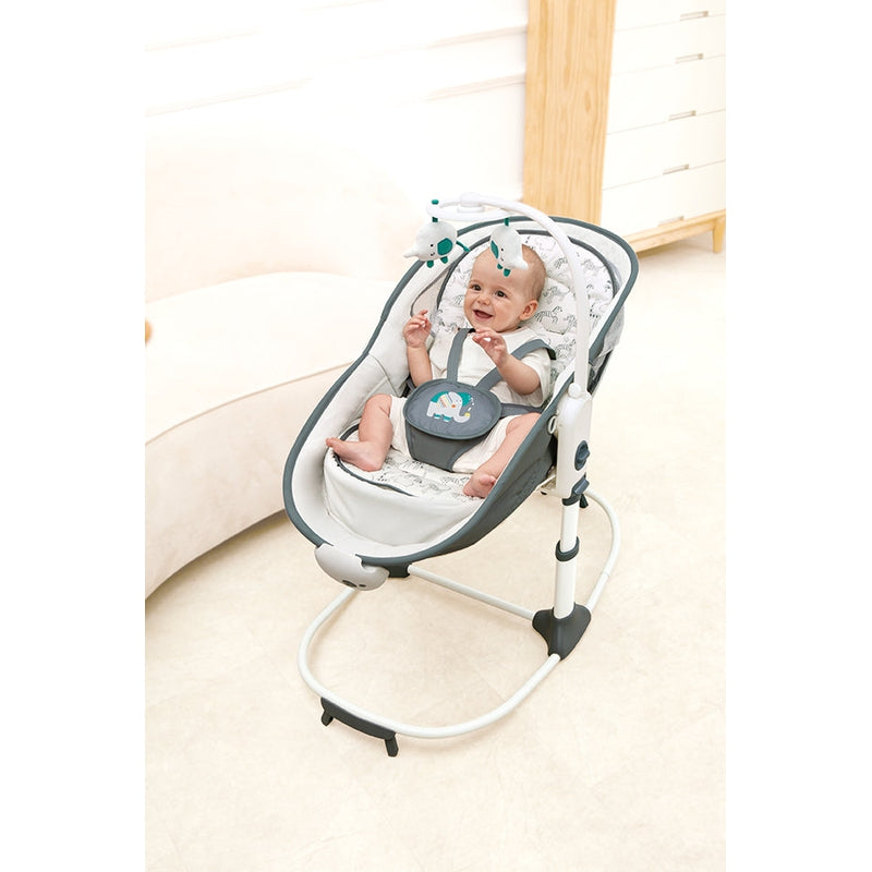 6 in 1 multi-function Rocker & Bassinet - Teal (COD Not Available)