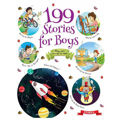 199 Stories for Boys  Exciting Stories for 3 to 6 Year Old Boys