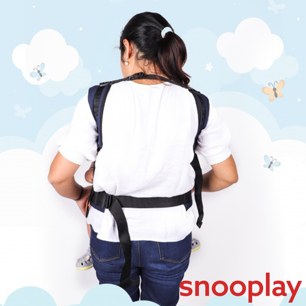 Steelbird Toy's Original 2 in 1 Easy to Wear Baby Carrier (0-2 Years)