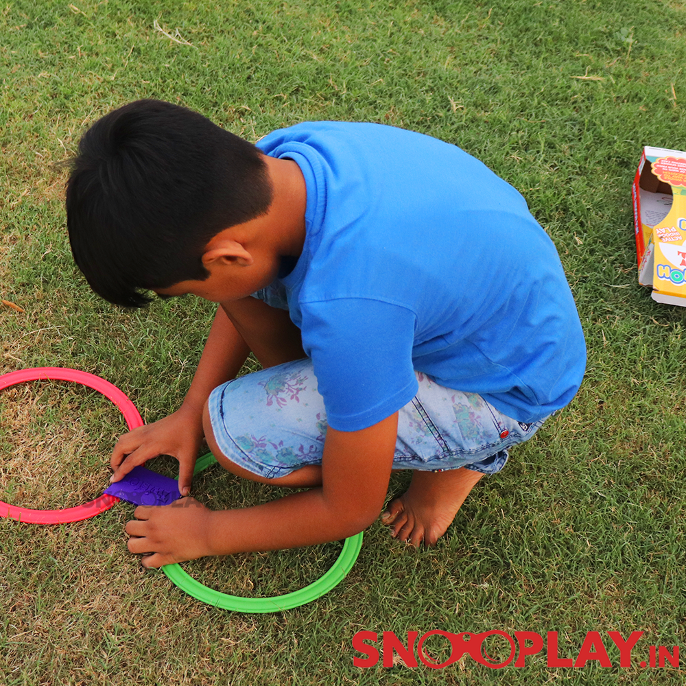 2 in 1 Twister and Hopscotch (With Spinner & Carrying Case) - Active Play Game