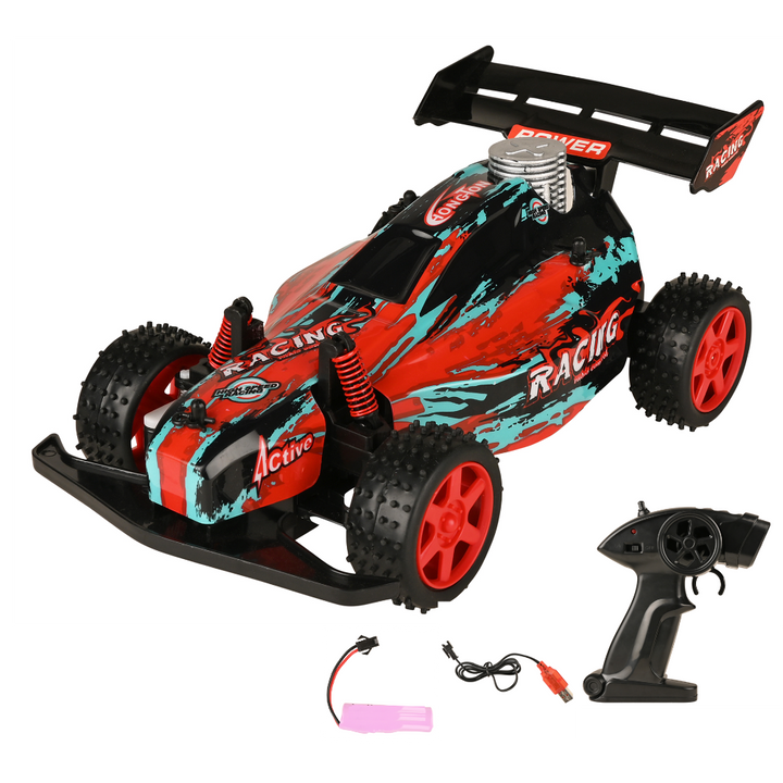 Buggy Alien Racing Car (1:18) Red For Children