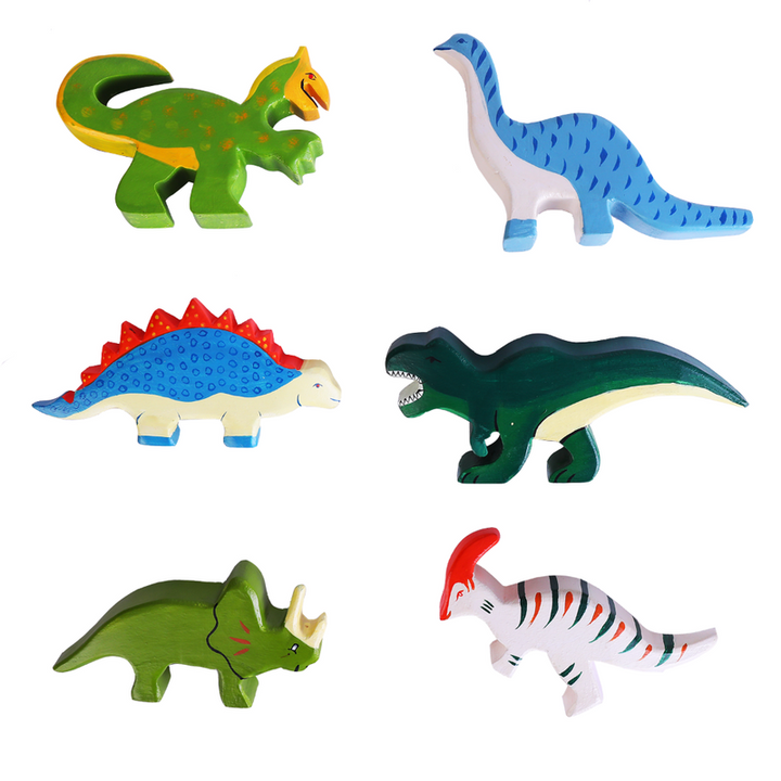 Wooden Dino Set