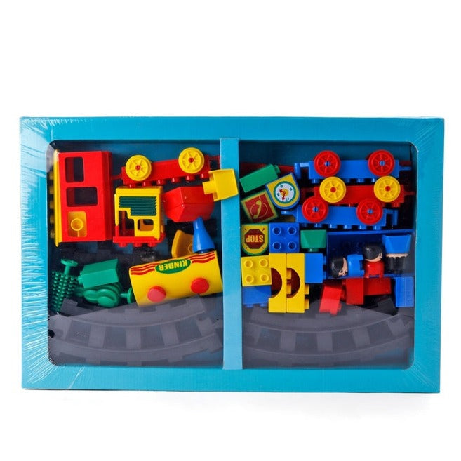 Kinder Blocks Senior Train Set Building Blocks Set