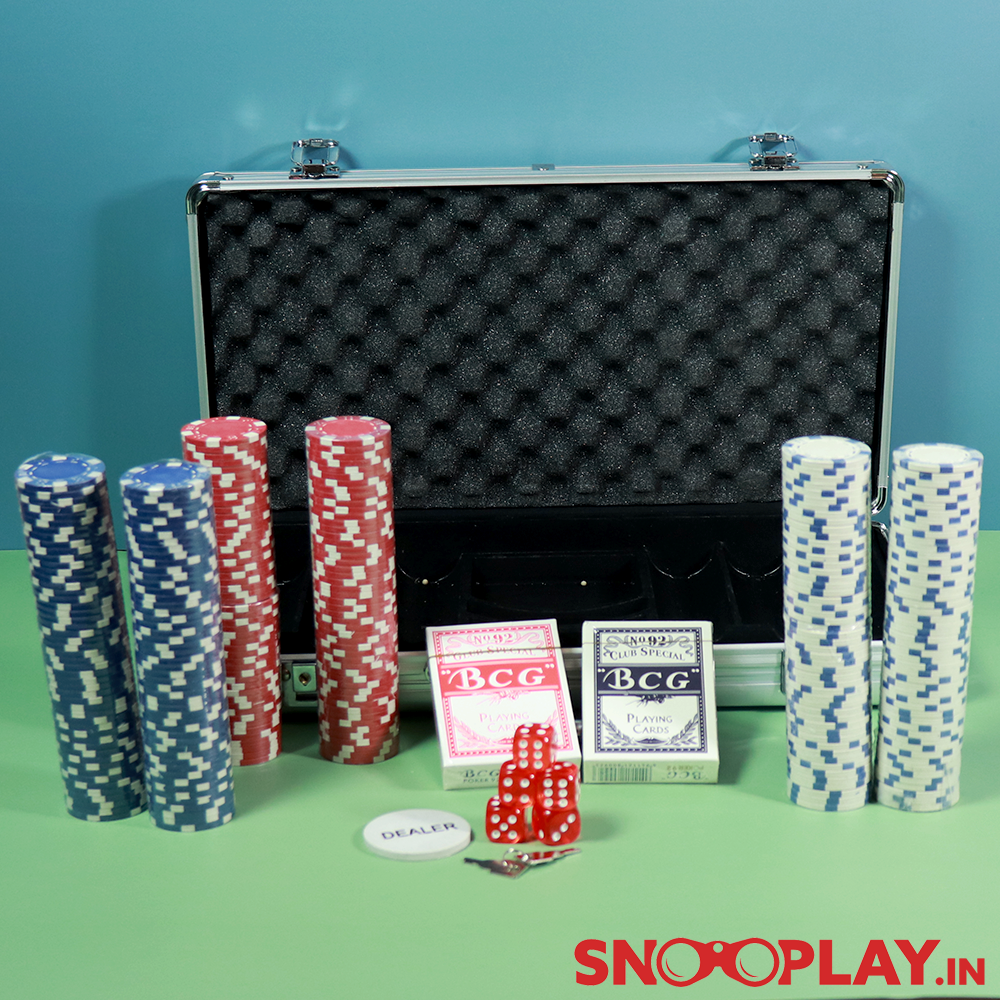300 Pieces Poker Set with Briefcase google 2