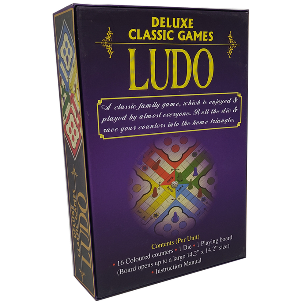 Deluxe Classic Games Ludo For Children