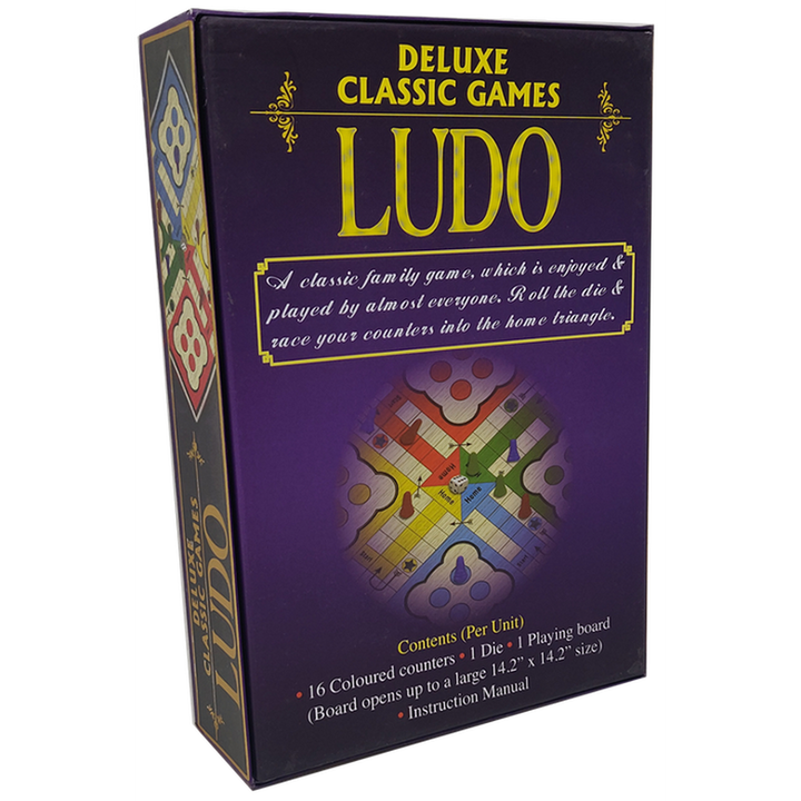 Deluxe Classic Games Ludo For Children