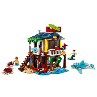 Lego Surfer Beach House Construction Set (3 in 1) - 31118