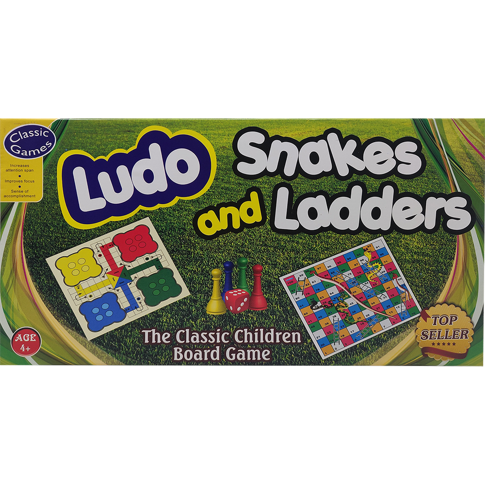 Ludo Snakes and Ladders Board Game
