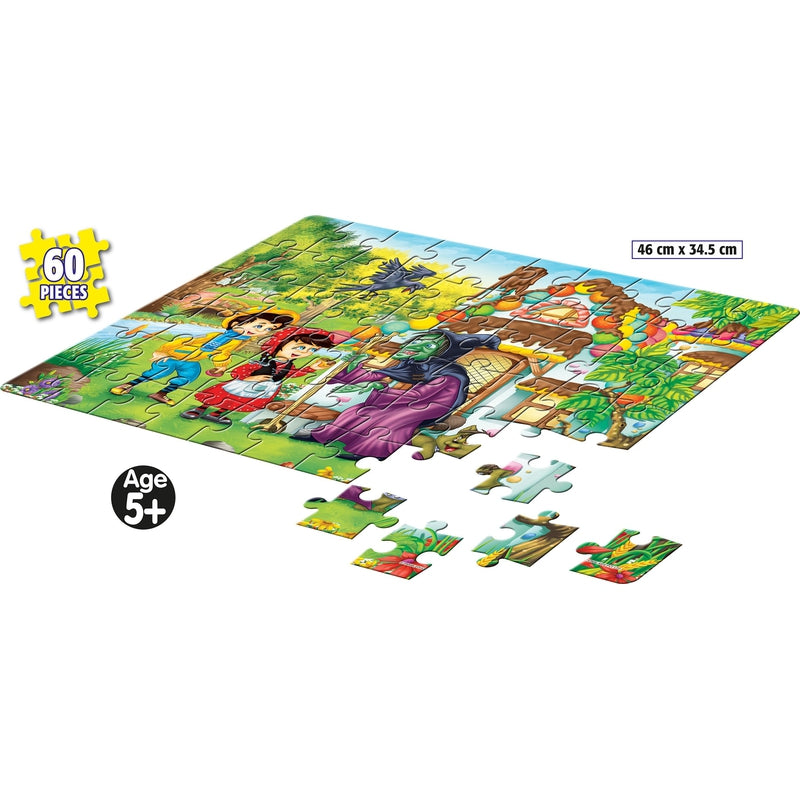 Hansel & Gretel 60 Piece Jigsaw Puzzle