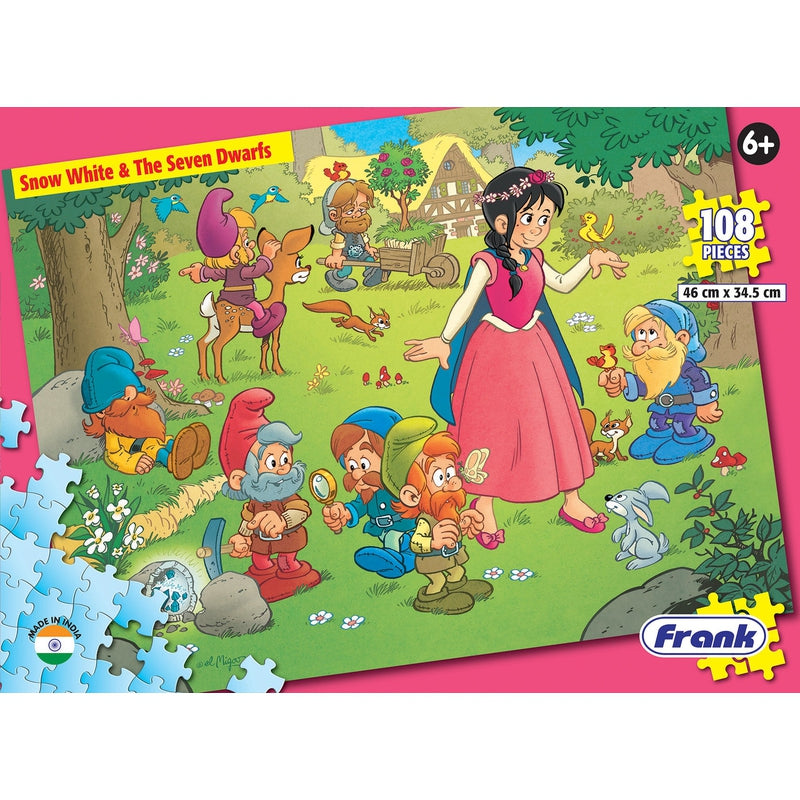 Snow White & The Seven Dwarfs 108 Piece Jigsaw Puzzle