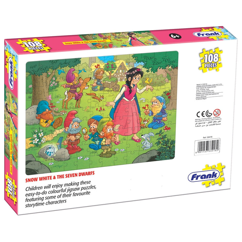 Snow White & The Seven Dwarfs 108 Piece Jigsaw Puzzle